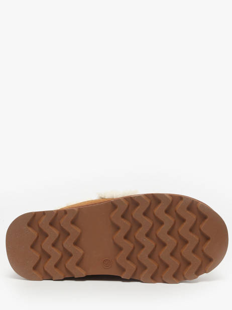 Mocassins Uit Leder Nathan baume Bruin women 252N8503 ander zicht 4